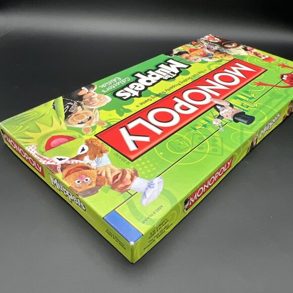 MONOPOLY The Muppets Collector's Edition 99% Complete 2010 Missing 1 House - Picture 15 of 16